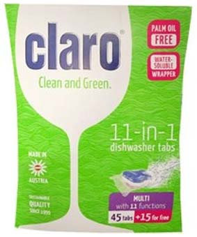 قرص ماشین ظرفشویی کلارو 60عددی